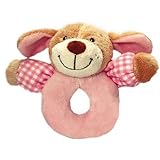 Keel Toys Baby's First Rattle 13cm - Pink by Keel Toys