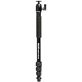 SLIK 一脚 ライティポッド GX 4段 全高1,510mm パイプ径24mm 自由雲台付 217108 ブラック