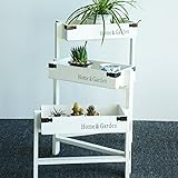 フラワースタンド ソリッドウッドフラワースタンド屋内バルコニーリビングルームアメリカンフラワーポットラック多層台形フロアプラントスタンド Flower racks (色 : A)