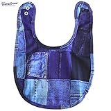 オーシャンアンドグラウンド ベビースタイ PATCHWORK デニム