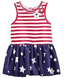 Baby Girls Marmellata Stars & Stripes Patroiticドレスサイズ24か月