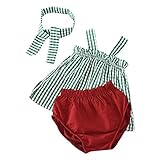 Haggai 無袖柔らかな毛毛のある女子童爱は夏の子供向けの子供の上着+ズボン+フリースーツ(80 cm - 130センチ) (9(90-100cm), Red)