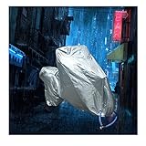 autoinbox　車体カバーバイクカバー オートバイカバー盗難防止鍵穴付　耐熱 防水防雪防老化耐久性 厚手ボディーカバーオックス 収納袋付き (L)