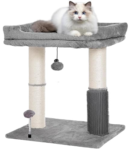 Amazon | ねこちゃん大好き爪とぎ キャットタワー スイング | PetPro