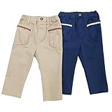 【アウトレット】 Biquette Club 長丈パンツ (80～130cm) キムラタンの子供服 ベージュ 90 ( 10312x10512-153 )