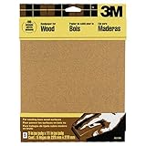 3M Garnet Sandpaper 9-Inch by 11-Inch Assorted-Grit 5-Sheet [並行輸入品]