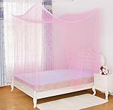 YakerベッドキャノピーネッティングMosquito Net長方形カーテンベッドキャノピーネッティングフィットCrib、ツイン、フル、クイーン、キング