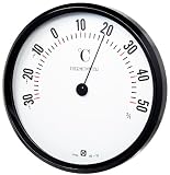 クレセル 温度計 壁掛用 直径15.5cm HD－12
