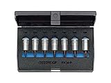 GEDORE 1509926 3/8' Screwdriver Bit Socket Set TORX T20-50 (7 Pieces) [並行輸入品]