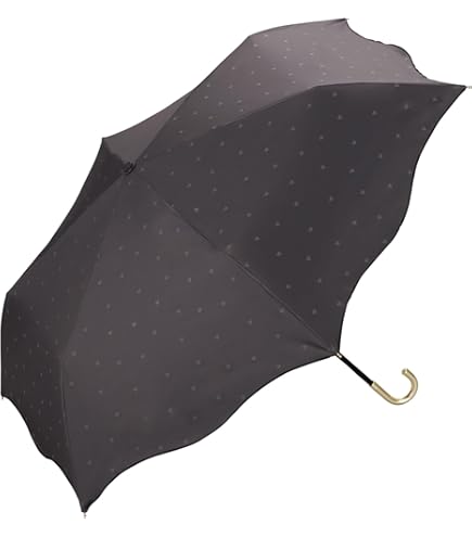 バーバリー 日傘 晴雨兼用 折りたたみ 傘 黒 ブラック UV shoppingo_umbrella-001