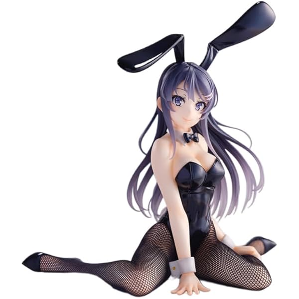 Amazon | 青ブタ AMP フィギュア 桜島麻衣 バニーverタイクレ限定 