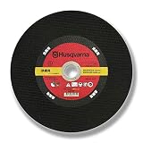 ハスクバーナゼノア パワーカッター用レジノイド切断砥石 P522912201 12インチ, 22.23 10個入