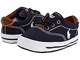 (ポロラルフローレン) Polo Ralph Lauren 靴・シューズ キッズサンダル Vaughn Soft Sole (Infant/Toddler) Navy Canvas 2 ネイビー キャ