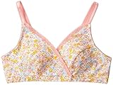 ワコール Wacoal t.p.f 産前・産後兼用 ミニトップ ブラジャー マタニティ (フローラルフラワー柄) L OR MMS516 簡単授乳 カシュクールタイプ