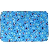 Deluxe Changing Pad Flannel - PVC Waterproof Baby Diaper Changing Pocket Pad in Vibrant Color for Ho