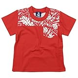 《初夏盛夏対応》 BateauBleue(バトーブルー) 天竺ヨーク切替リーフPt半袖Tシャツ 110cm /Re NO.AH-1651307