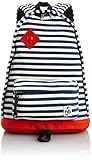 [チャムス] CHUMS Classic Day Pack Sweat Nylon CH60-0681 NavyNatural/Red Coral (ネイビーナチュラルレッドコーラル)