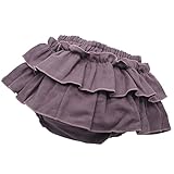 ブルマスカート トリプルガーゼ コットン(ラベンダーモーヴ) KnockKnock(ノックノック)