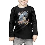 マウス　お腹いっぱい 子供服 春秋 長袖 Tシャツ トレーナー 丸い襟 キッズ 男の子 女の子 ベビー おしゃれ カジュアル ファッション 可愛い