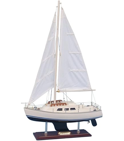 希少品 骨董品 アンティーク 木製ヨット 80年前 木製ヨット（組立タイプ） アンティーク調ヨット ロングキール