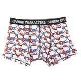 [スモール・プラネット] ハローキティ[男性用下着]ボクサーブリーフ ミルクと金魚 サンリオ【Mサイズ 】