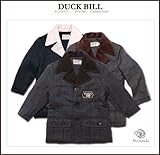 中綿も入ってポカポカ暖か！フォーマルも行けるツイードジャケット（濠Du)カーキチェック（下）100cm