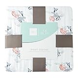 エイデンアンドアネイ × ティーコレクション ブランケット おくるみ Classic stroller blanket　tea collection （カラー：fish pond）TC6001 ade