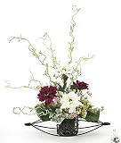 アートフラワー 造花 丹頂〔テーブルタイプ〕フラワーアレンジメント インテリア 光触媒 花 スプレー インテリアグリーン 胡蝶蘭 消臭 大型