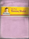 Baby Fleece Receiving Blanket 30" X 30" Pink By Little Mimos by Little Mimos [並行輸入品]