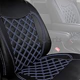 日野 グランドプロフィア NEW プロフィア シートカバー 車種専用 NEW プロフィア内装パーツ トラック用品 トラック用シートカバー シート保護 汚れ防止 (運転席側のみ, ブルーキルト)