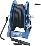 Coxreels 1125WCL-6-C Large Capacity Hand Crank Welding Cable Reel for arc welding: holds up to 300' 