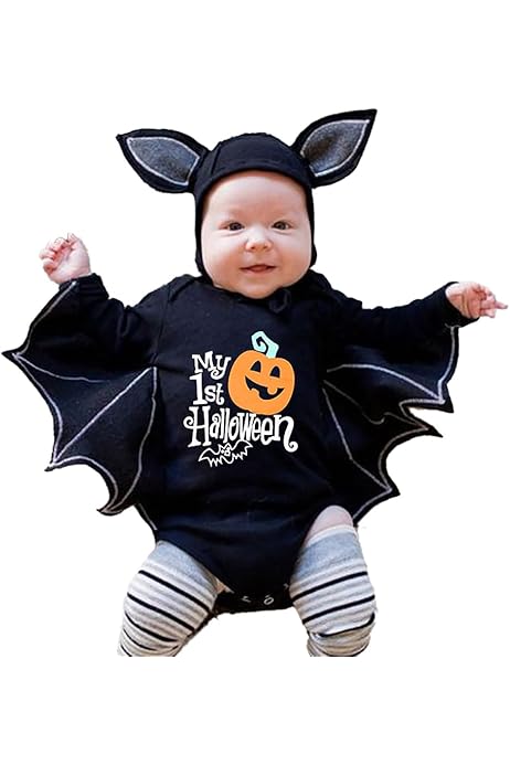 Amazon.co.jp: [メイマイオ] ベビーハロウィンコスチューム こうもり  