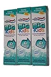 Aquafresh Big Kids Fresh Mint Toothpaste 3-pack, 3.9oz Each [並行輸入品]