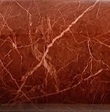Peel & Stick Backsplash Marble Pattern Contact Paper Self-Adhesive Wallpaper 4709-1 : 1.96 Feet X 8.