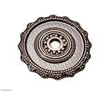 Carpe Diem Hardware 376-22 Oracle Large Round Escutcheon, Oil Rub Bronze [並行輸入品]