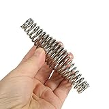 Refaxi ステンレススチールスプリングハンドルバーベキュー喫煙者グリルピット木材炉ストーブ5.5 "/4.3"