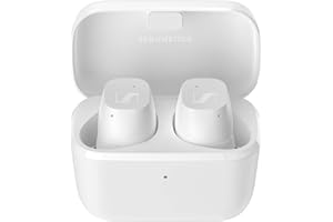 ゼンハイザー(Sennheiser) ワイヤレスイヤホン bluetooth CX True Wireless ホワイト 自社開発7mmドライバー 左右独立使用可 IPX4 通話、Bluetooth 5.2対応 Class1 最大9+18時間再生 【