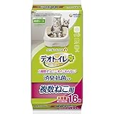 【ケース販売】デオトイレ 複数ねこ用消臭・抗菌シート 16枚×6袋