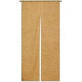 メーカー直販 藍染調 のれん 暖簾 80cm×170cm (茶) 綿100％ 藍染調スクリーン染め反応性染色落し難い 日本製