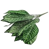 Kicode Purtureパーム葉シミュレーション葉人工的なトロピカル緑工場葉