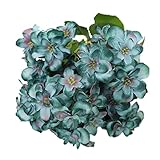 Flameer 花束　4種選択　人工観葉植物　ホーム　オフィス　装飾　ブーケ　造花　高品質 - ブルーウィッシュボーンフラワー