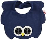 ニヴァ niva パイル地 アニマルビブ・スタイ フクロウ ネイビー