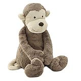 ジェリーキャット Mサイズ ぬいぐるみ (サイズ：Really Big、カラー：Monkey） JELLY CAT BASHFUL [並行輸入品]