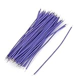XDiscount はんだワイヤリール 8cm パープル ブリキ PVC ダブルヘッド 直径1mm 60個入り