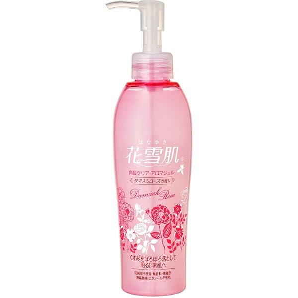 Amazon 花雪肌 角質クリアジェル Plus 0ml 5種類の植物性天然ひきしめ成分配合 角質除去 ヒアルロン酸 花雪肌 ゴマージュ ピーリング 通販