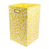Modern Littles Rusty Folding Laundry Basket, Yellow Giraffe by Modern Littles [並行輸入品]