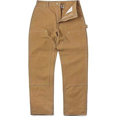 Amazon.co.jp: [カーハート] carhartt ダブルニー ワークパンツ BLACK