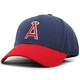 カリフォルニアエンゼルスMLB American Needle 1973ビンテージCooperstown Fittedキャップ( 7 5 / 8 )