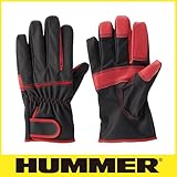 HUMMER ハマー/作業用防寒手袋/裏フリース手袋 カラー:ブラック/11 サイズ:L 品番:923-75