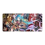 マウスパッド 初音ミク 人気 アニメ 40x90cm プレイマット 防水 滑り止 耐久性が良い 多機能 デスクトップパッド 周辺機器 贈り物